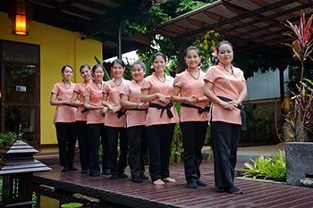 Traditional Thai massage will recharge your body. 