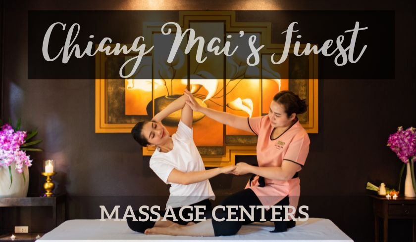 Guest Receiving A Thai Massage At One Of Chiang Mai's Best Thai Massage Centers - Kiyora Spa.