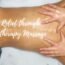 A Client Getting An Aromatherapy Massage For Pain Relief