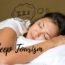 Woman enjoying deepeer sleep after experiencing some sleep tourism in Chiang Mai.