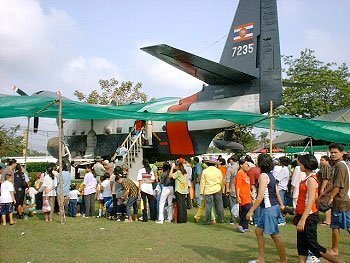 Thai Airforce in Chiang Mai. 